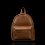 Bella Väike Nahast Seljakott pruun
