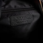 von baer tallinn bella luksuslik väike nahast seljakott must naistele käsitöö