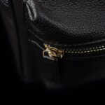 von baer tallinn bella väike nahast seljakott must naistele jaapani ykk lukk