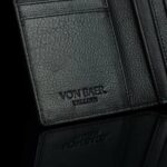 Grant Nahast Kaardihoidja - must, pressitud logo