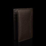 Grant Nahast Kaardihoidja - pruun, tagaküljevaade