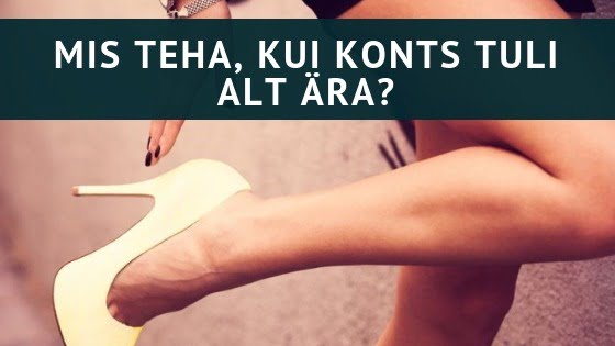 Mis teha, kui konts murdus ning tuli alt ära