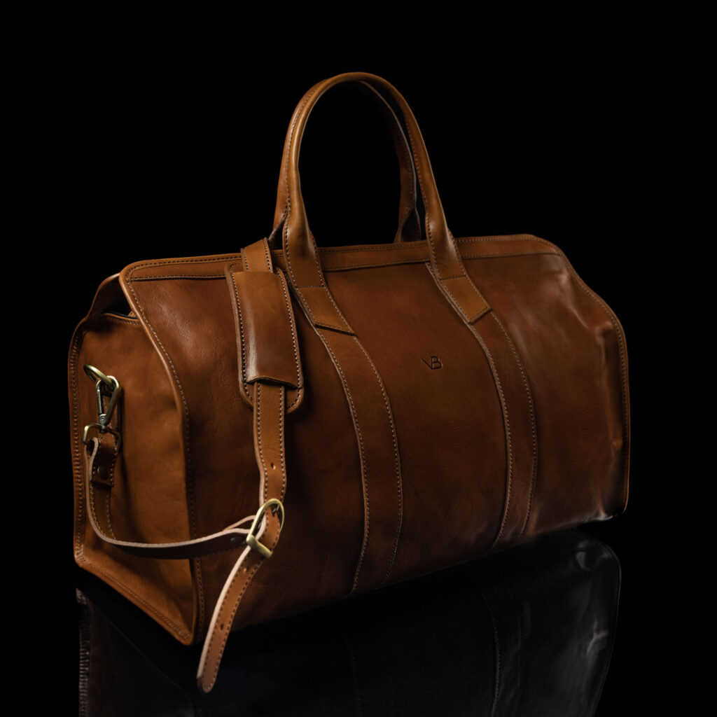 Weekender Plus Nahast Reisikott helepruun