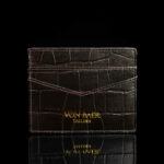 Cash & Cards nahast kaardihoidja - tumepruun