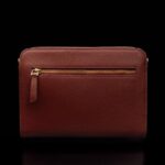 von baer model 1 nahast naiste kaekott punane YKK tomblukuga tasku tagavaade