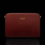 von baer model 1 nahast naiste kaekott punane eestvaade