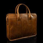 von baer exquisite nahast arvutikott helepruun