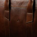 von baer exquisite nahast arvutikott pruun vb logo