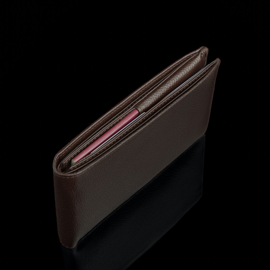 von baer luksuslik minimalistlik nahast pass portmonee reisi jaoks pruun passiga eesti disain