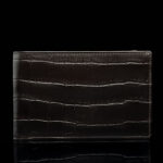 von baer luksuslik nahast pass portmonee croco pruun eesti disain