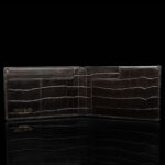 von baer luksuslik nahast pass portmonee croco tumepruun eesti disain