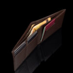 von baer luksuslik nahast pass portmonee reisi jaoks pruun passiga rahaga