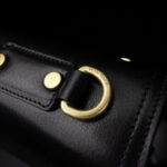 luksuslik kasitsi valmistatud nahast meeste portfell no1 von baer messingist detailid