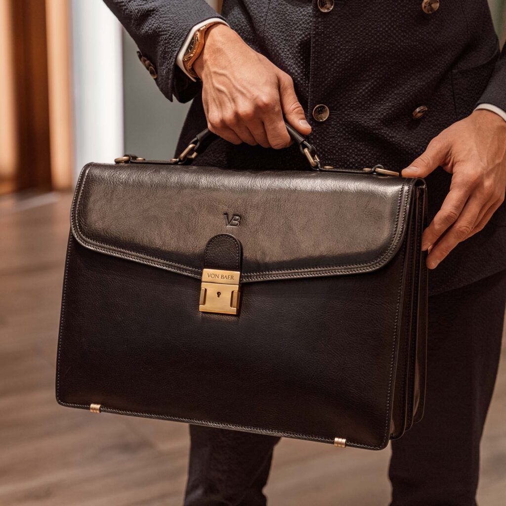 von baer no.1 meeste kvaliteetne itaalia nahast sülearvuti portfell must modeliga eesti disain