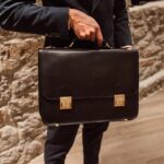 von baer no.2 nahast kvaliteetne portfell meestele must tallinn