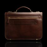 von baer premium nahast portfell no.2 pruun tagantvaade