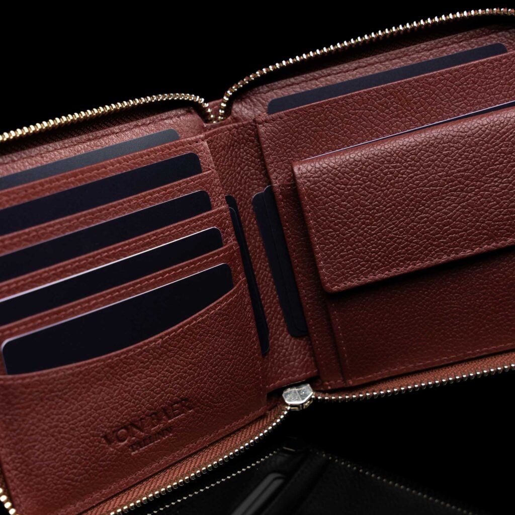 von baer naiste nahast rahakott punane taskud 3 w3