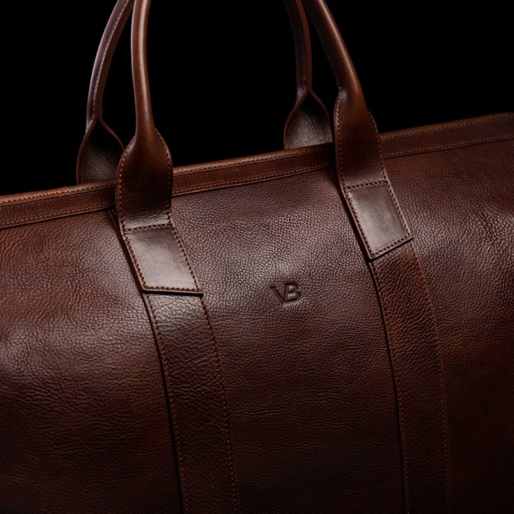 von baer tallinn weekender superiore itaalia taimpargitud nahast kvaliteetne reisikott pruun