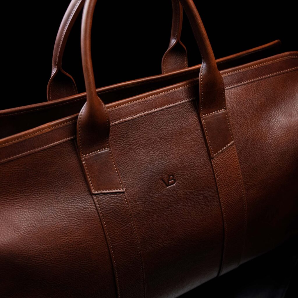 von baer tallinn weekender superiore itaalia taimpargitud nahast reisikott pruun