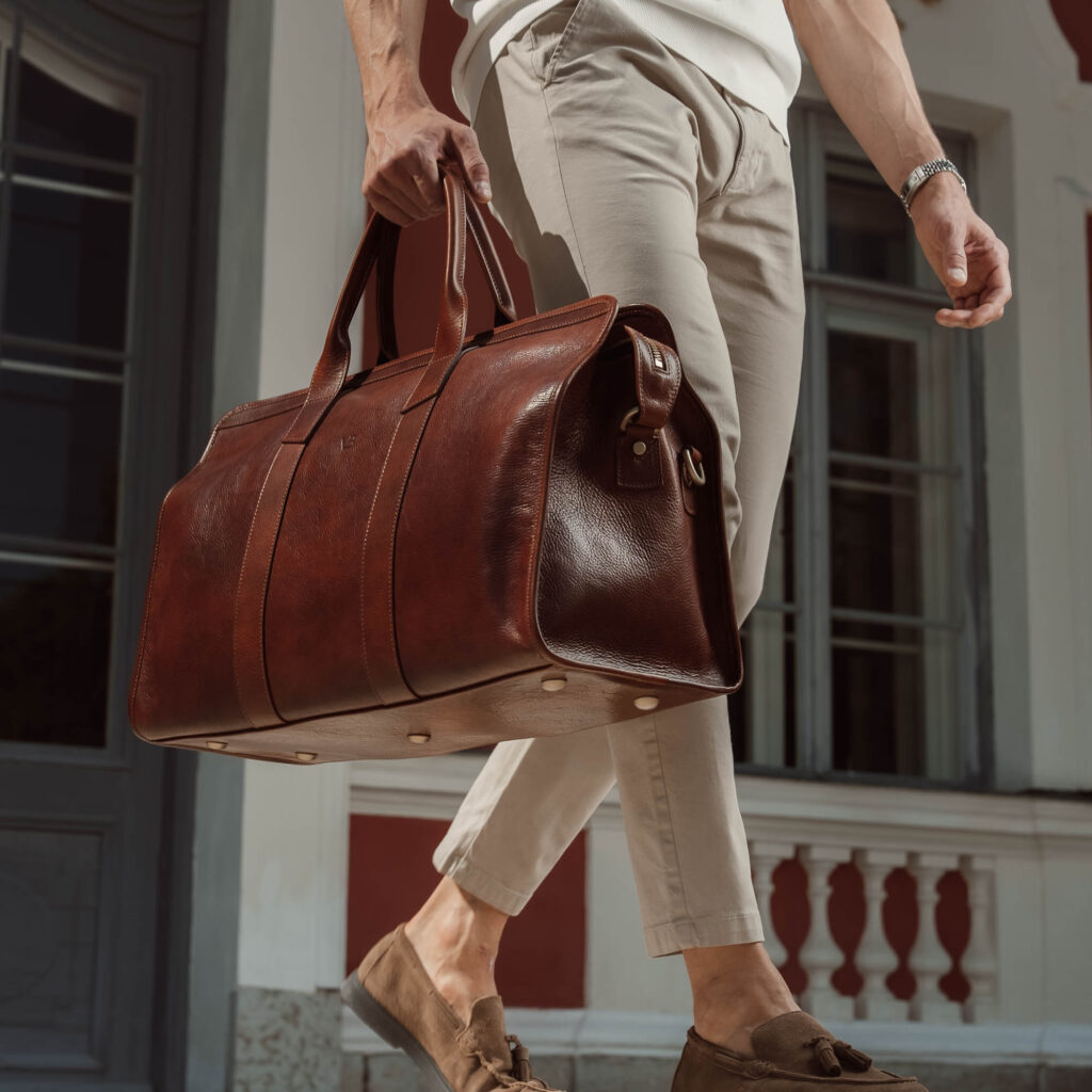 von baer tallinn weekender superiore kvaliteetne parimast nahast reisikott eesti disain