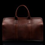 von baer weekender superiore itaalia nahast stiilne ja kvaliteetne reisikott helepruun