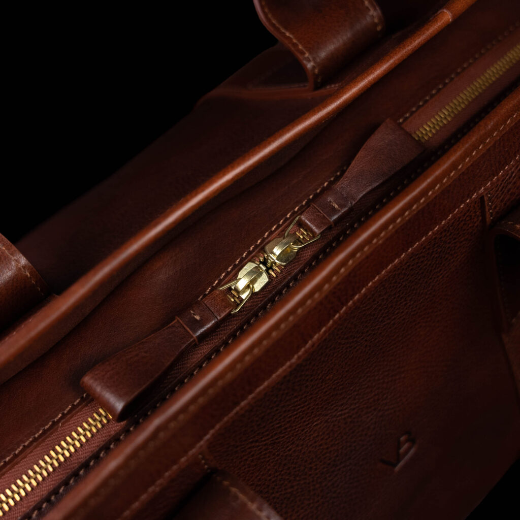 von baer weekender superiore nahast reisikott helepruun õlarihmaga itaalia texxi tõmblukk