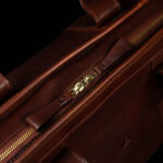 von baer weekender superiore nahast reisikott helepruun õlarihmaga itaalia texxi tõmblukk